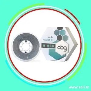 ABG FILAMENT 1KG RoHS 1.75 MM PETG GRI.Arduino tunisie