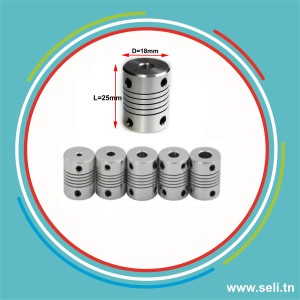 T5/6 D18/25 ACCOUPLEMENT FLEXIBLE.Arduino tunisie