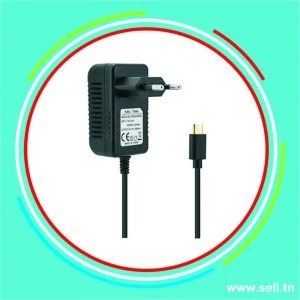 ALIMENTATION OFFICIELE 5V 15.3W USB TYPE C NOIR POUR ROCK PI4 RA420.Arduino tunisie