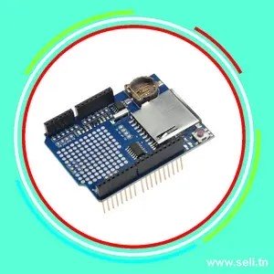 BOUCLIER D ENREGISTREMENT DES DONNEES SUR CARTE SD+DS1307.Arduino tunisie