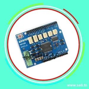 BOUCLIER DE PUISSANCE GROVE L298P-L298N POUR MOTEURS  2X2A.Arduino tunisie