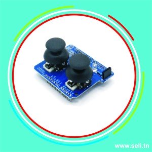 BOUCLIER JOYSTICK POUR ARDUINO UNO A DOUBLE BRAS.Arduino tunisie