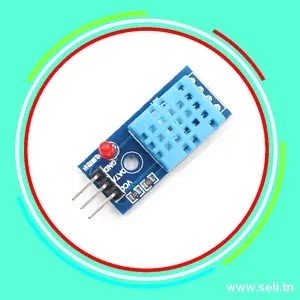 MODULE CAPTEUR DHT11 DE TEMPERATURE ET HUMIDITE.Arduino tunisie