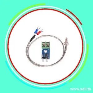 MAX6675 MODULE THERMOCOUPLE TYPE K POUR ARDUINO.Arduino tunisie