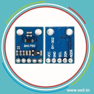 GY-302 BH1750 CAPTEUR DA RAYONNEMENT ET INTENSITE ILLUMINATION LUMIERE.Arduino tunisie