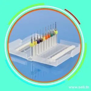 KIT DE 10 OUTILS PCB POUR PERCAGE 0.3-1.2MM.Arduino tunisie