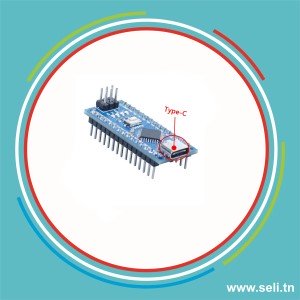 ARDUINO NANO INTERFACE USB C SANS CABLE.Arduino tunisie