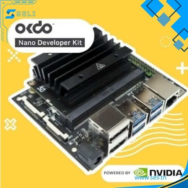 KIT DE DEVELOPPEMENT NVIDIA JETSON NANO OKODO C100 4GB +16G EMMC .Arduino tunisie