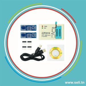 EZP2019 PROGRAMMATEUR FLASH SPI SET1.Arduino tunisie