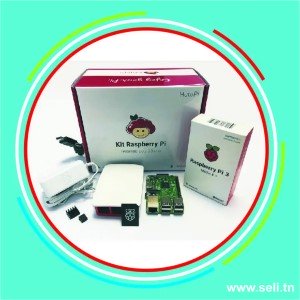 KIT OFFICIEL RASPBERRY PI3 - 1G MODEL B+.Arduino tunisie