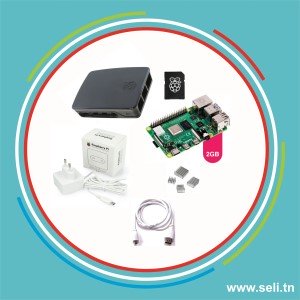 KIT OFFICIEL RASPBERRY PI4 - 2GB.Arduino tunisie