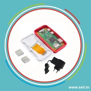 KIT RASPBERRY PI ZERO W +RADIATEUR+ BOITIER.Arduino tunisie