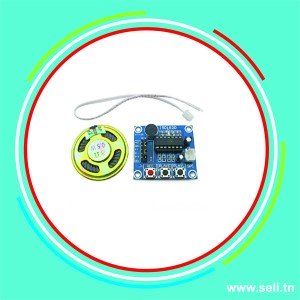 ISD1820 MODULE D ENREGISTREMENT AVEC MICRO ET HP.Arduino tunisie