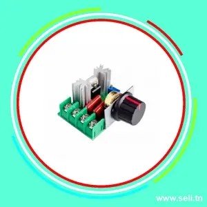 REGULATEUR DE TENSION SCR 220V/55-220V P=2000W.Arduino tunisie