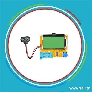 LCR-T4 MODUL TEST TRANSISTOR+RESISTANCE+ CAPACITE+INDUCTANCE+DIODES ....Arduino tunisie