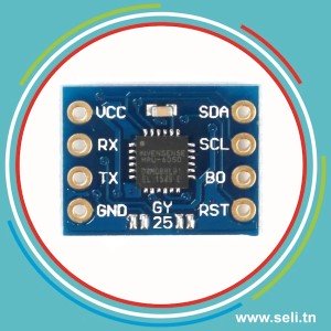 MPU-6050 GY-25 MODULE CAPTEUR POSITION ANGLE MPU6050 + MCU TILT ANLE MODULEUART GY-25.Arduino tunisie