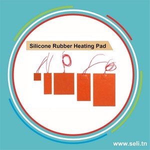 RESISTANCE CHAUFFANTE EN SILICONE 200X200MM -24V 200W.Arduino tunisie