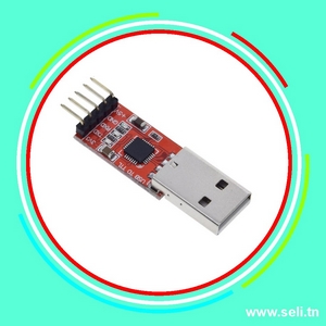CP2102 MODULE CONVERTISSEUR USB TTL 5 PIN.Arduino tunisie