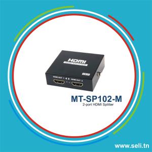 MINI SPLITER 1.2 HDMI 2 SORTIE  1080P FULL HD.Arduino tunisie
