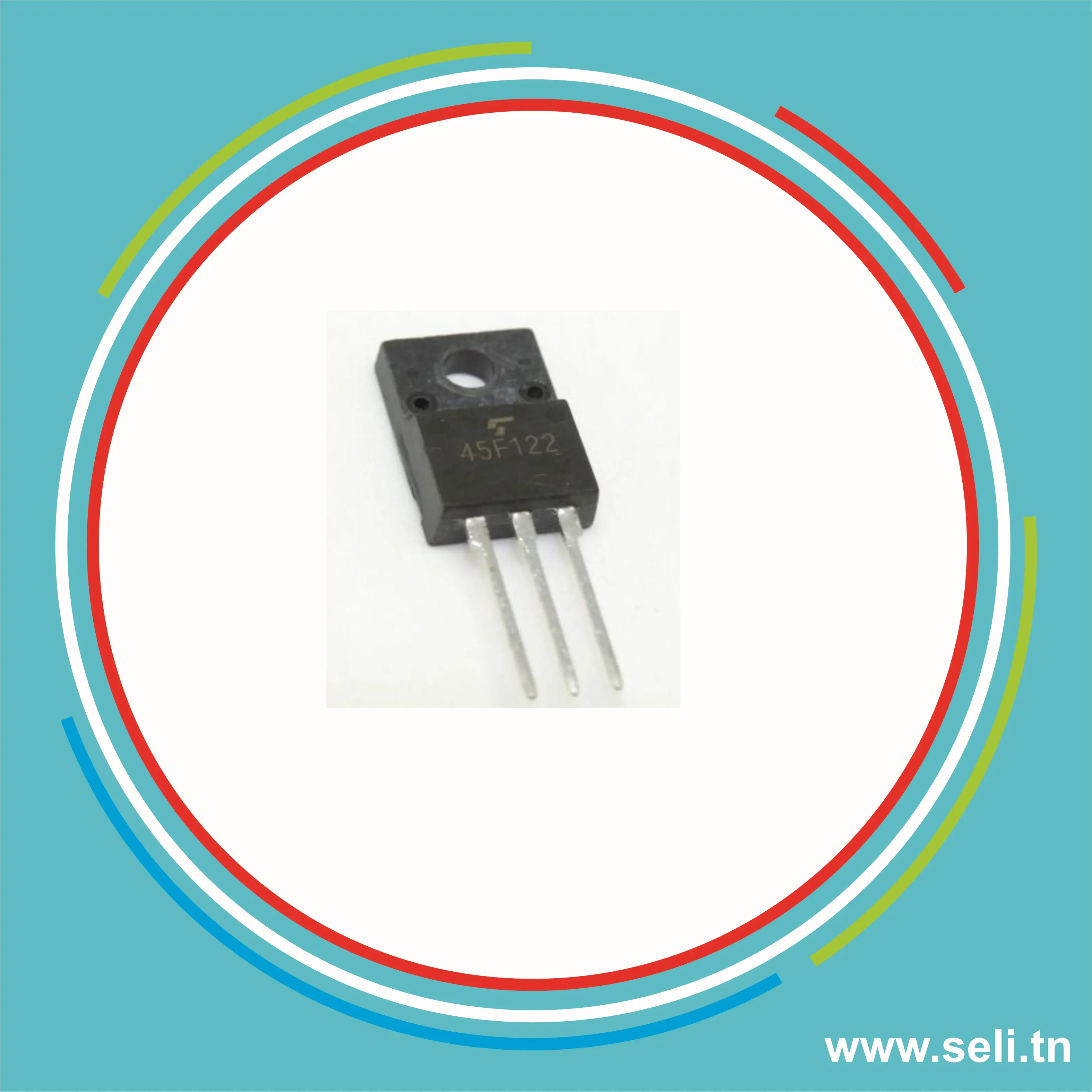 45F122 TRANSISTOR IGBT 300V/200A TO-220.Arduino tunisie