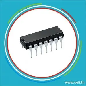 74386-CI QUATRE PORT OU EXCLUSIF DIP14 .Arduino tunisie