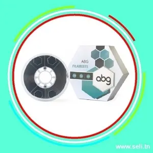 ABG FILAMENT 1KG RoHS  1.75 MM ABS NOIR 1KG.Arduino tunisie