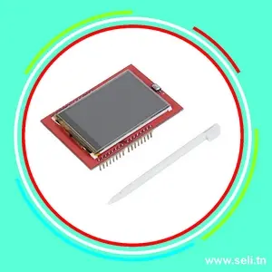 2.4  ECRAN TACTILE COMPATIBLE UNO ET MEGA.Arduino tunisie