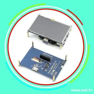 5 POUCES AFFICHEUR TACTILE 800X480 HDMI POUR RPI4 10563.Arduino tunisie