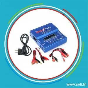 CHARGEUR BATTERIE RC  iMAX B6-AC B6AC LIPO Ni-Cd  80W 220VAC.Arduino tunisie