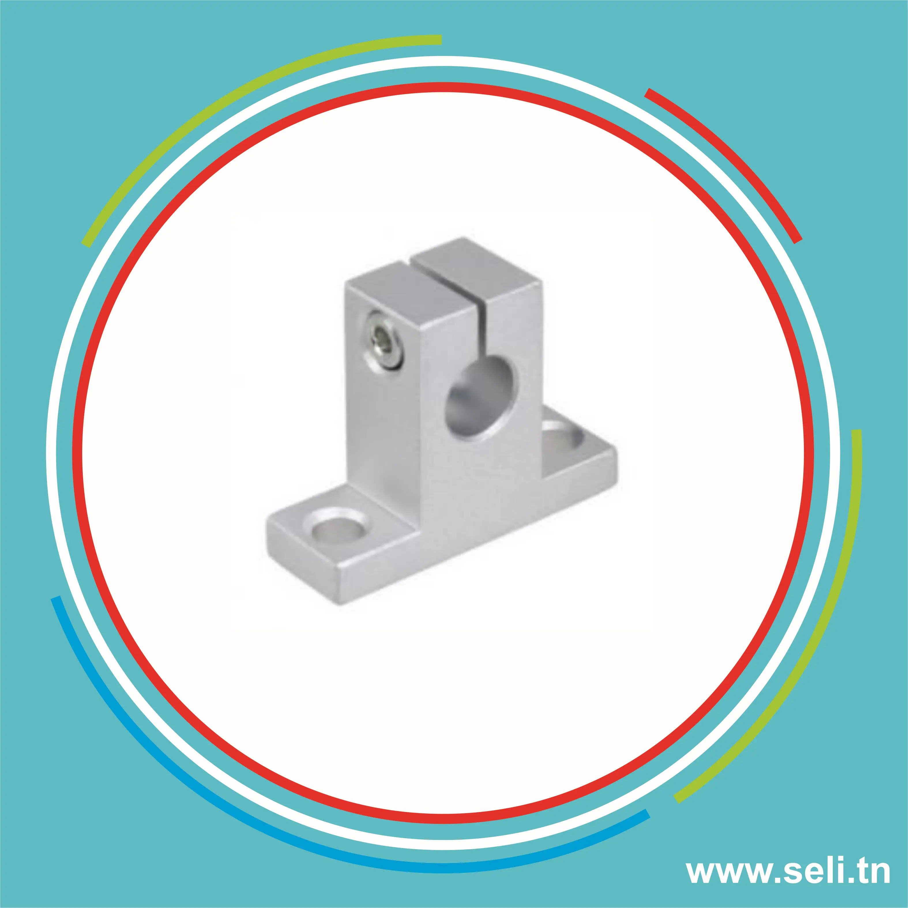 SK16 SUPPORT D ARBRE EN ALUMINIUM DIAM 16.Arduino tunisie