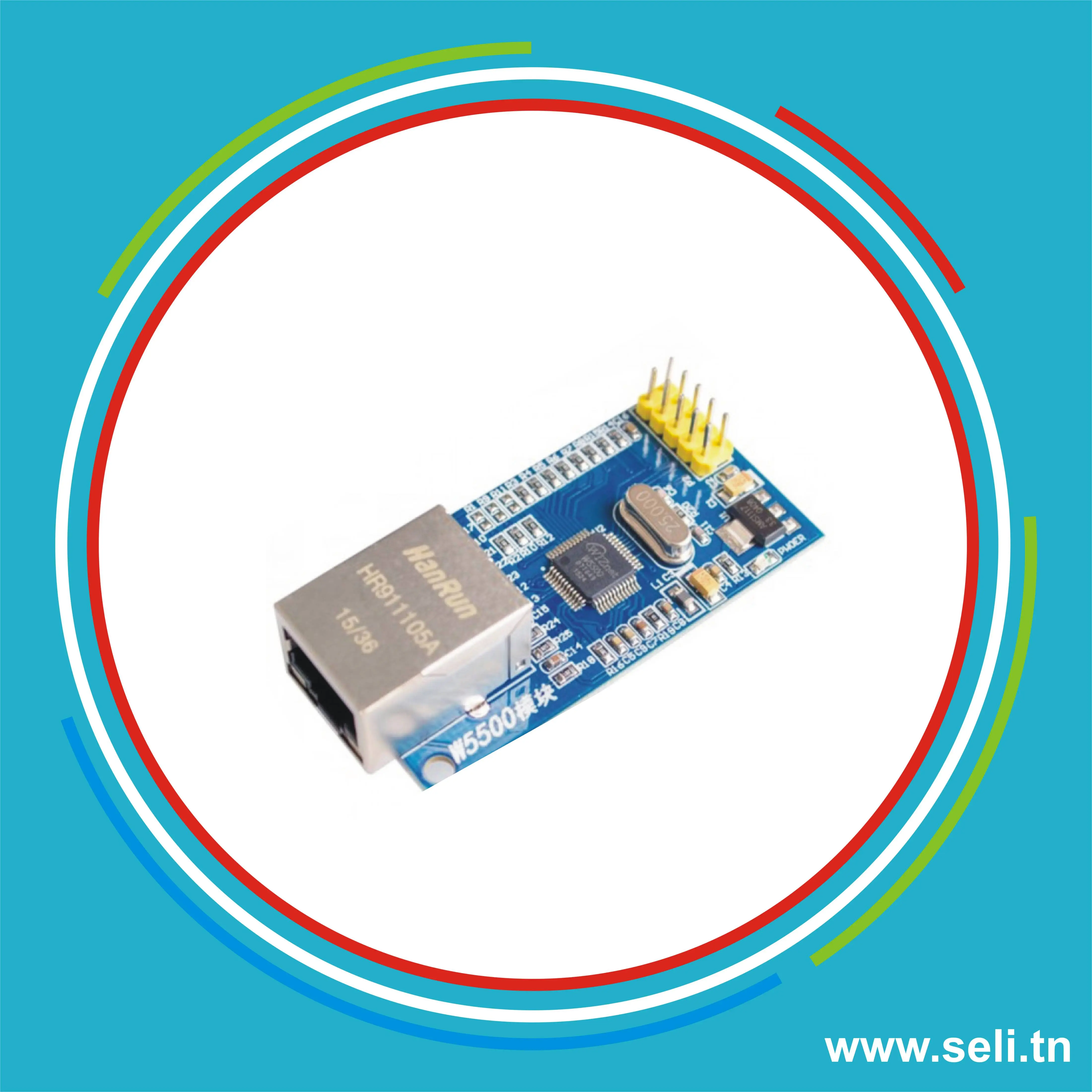 W5500 MODULE ETHERNET TCP IP -STM32.Arduino tunisie