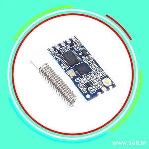 HC-12 SI4463 MODULE RADIO 433 MHZ LONGUE DISTANCE.Arduino tunisie