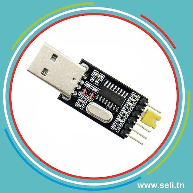 CH340G MODULE CONVERTISSEUR USB TTL.Arduino tunisie