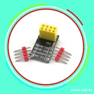 ESP01-ADAPTATEUR POUR ESP8266.Arduino tunisie