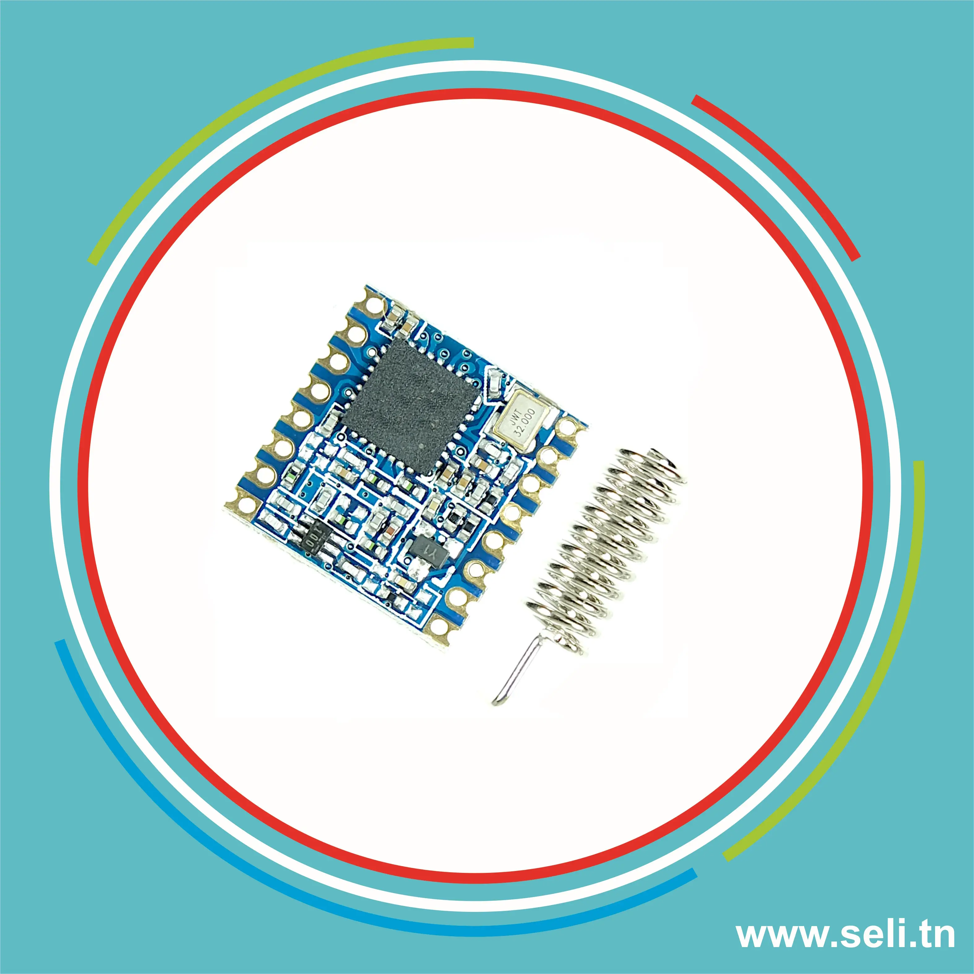 SX1276 868M 915MHZ MODULE DE COMMUNICATON LORA AVEC ANT.Arduino tunisie