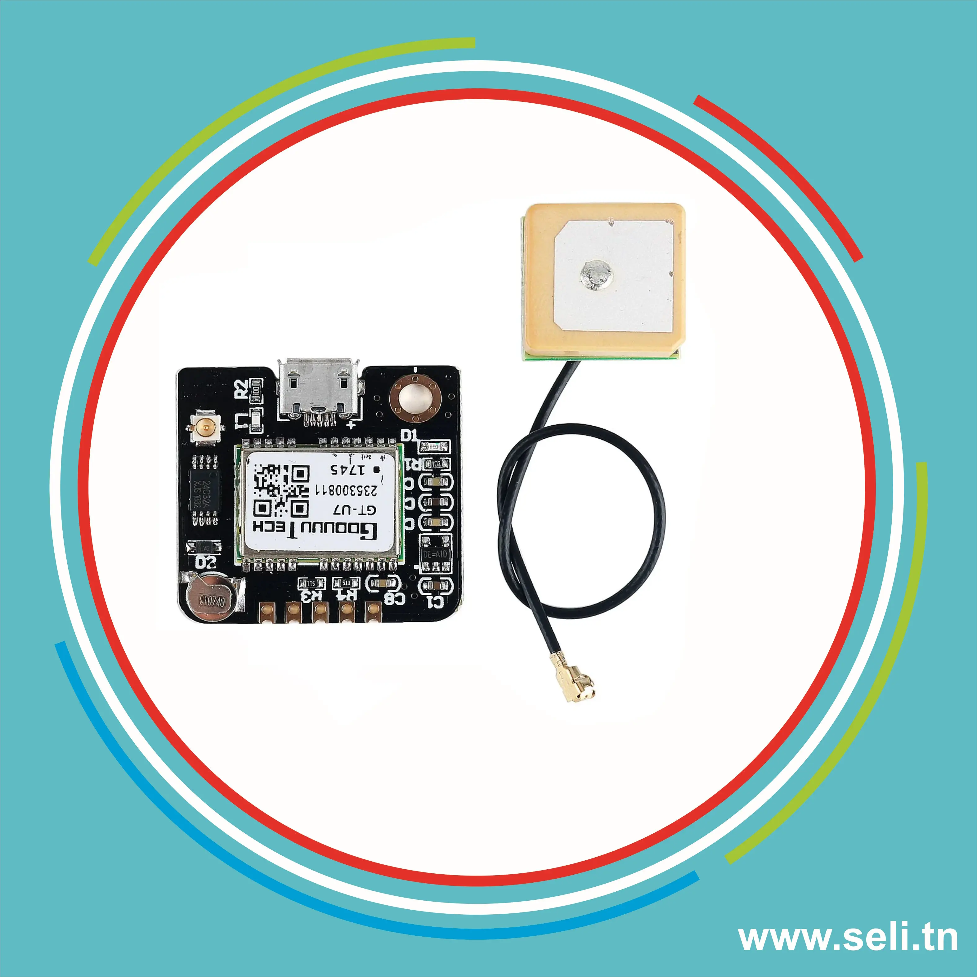 GT-U7 NEO-6M MODULE GPS.Arduino tunisie