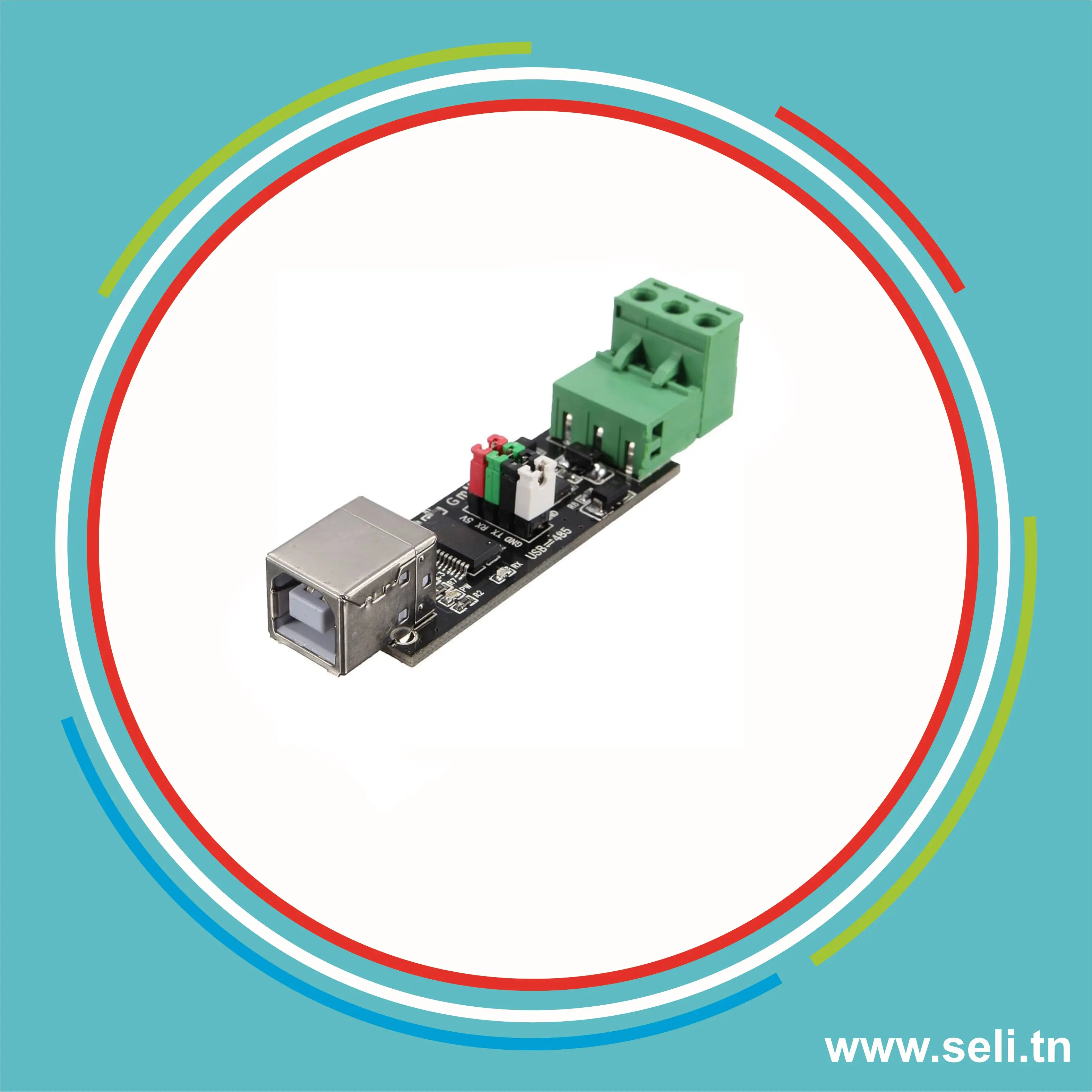 MODULE CONVERTISSEUR USB VERS RS485/TTL.Arduino tunisie
