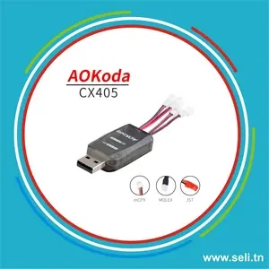 CHARGEUR USB POUR LIPO 3.7/4.2V - Li-Hv 3.8/4.35V AOKODA CX405.Arduino tunisie