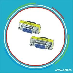 FICHE ADAPTATEUR DB9 FEMELLE/FEMELLE.Arduino tunisie