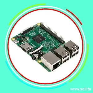 RASPBERRY PI2-CORTEX A7 CPU 0.9GHZ RAM 1GO.Arduino tunisie