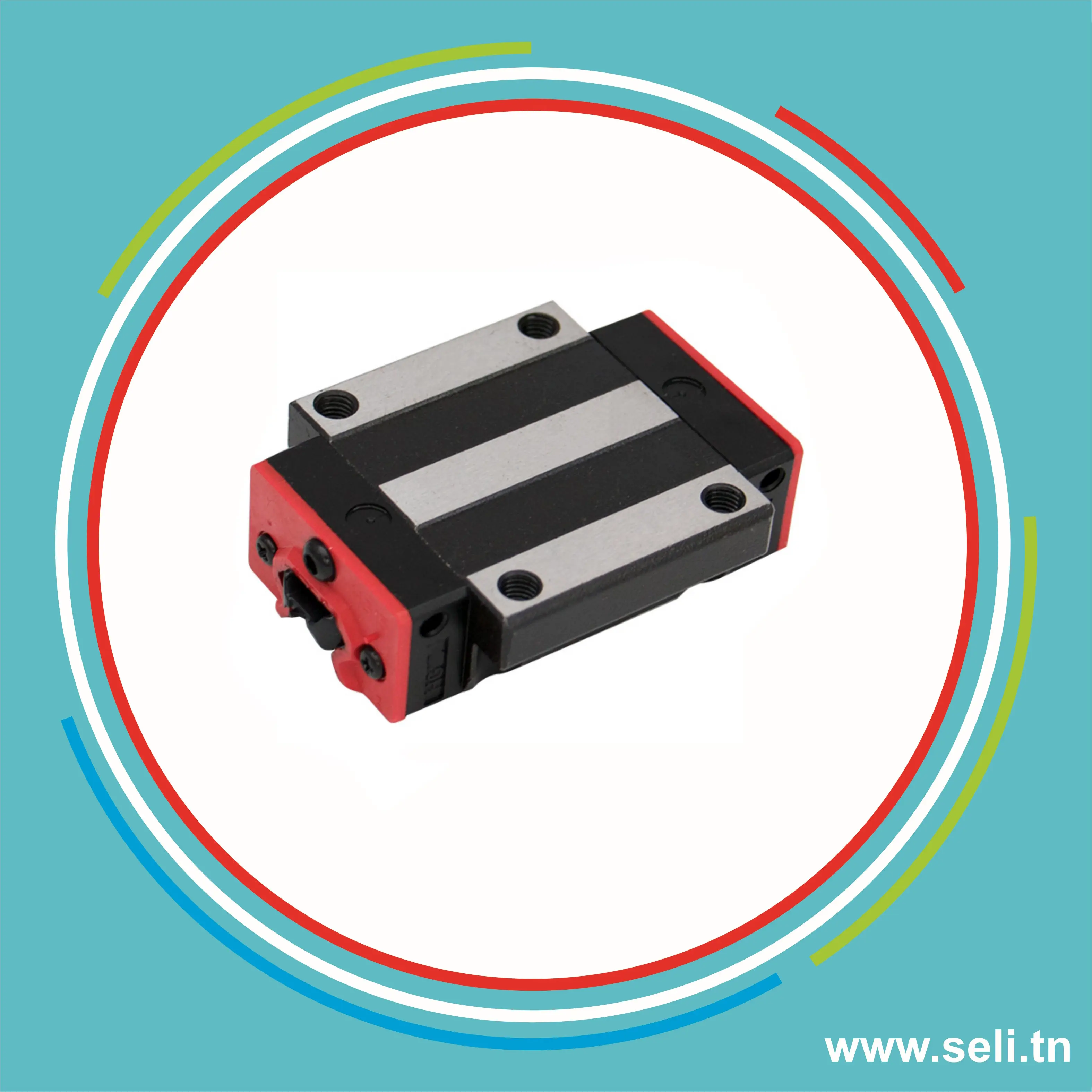 DMS GHW25 CA BLOC DE GLISSEMENT LARGE RAIL LINEAIRE SIGMA 25MM.Arduino tunisie