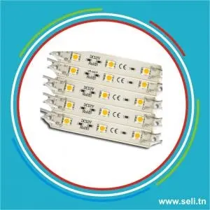 LED DOMINO BLEU 5050 20X3PCS  IP65 12VDC.Arduino tunisie