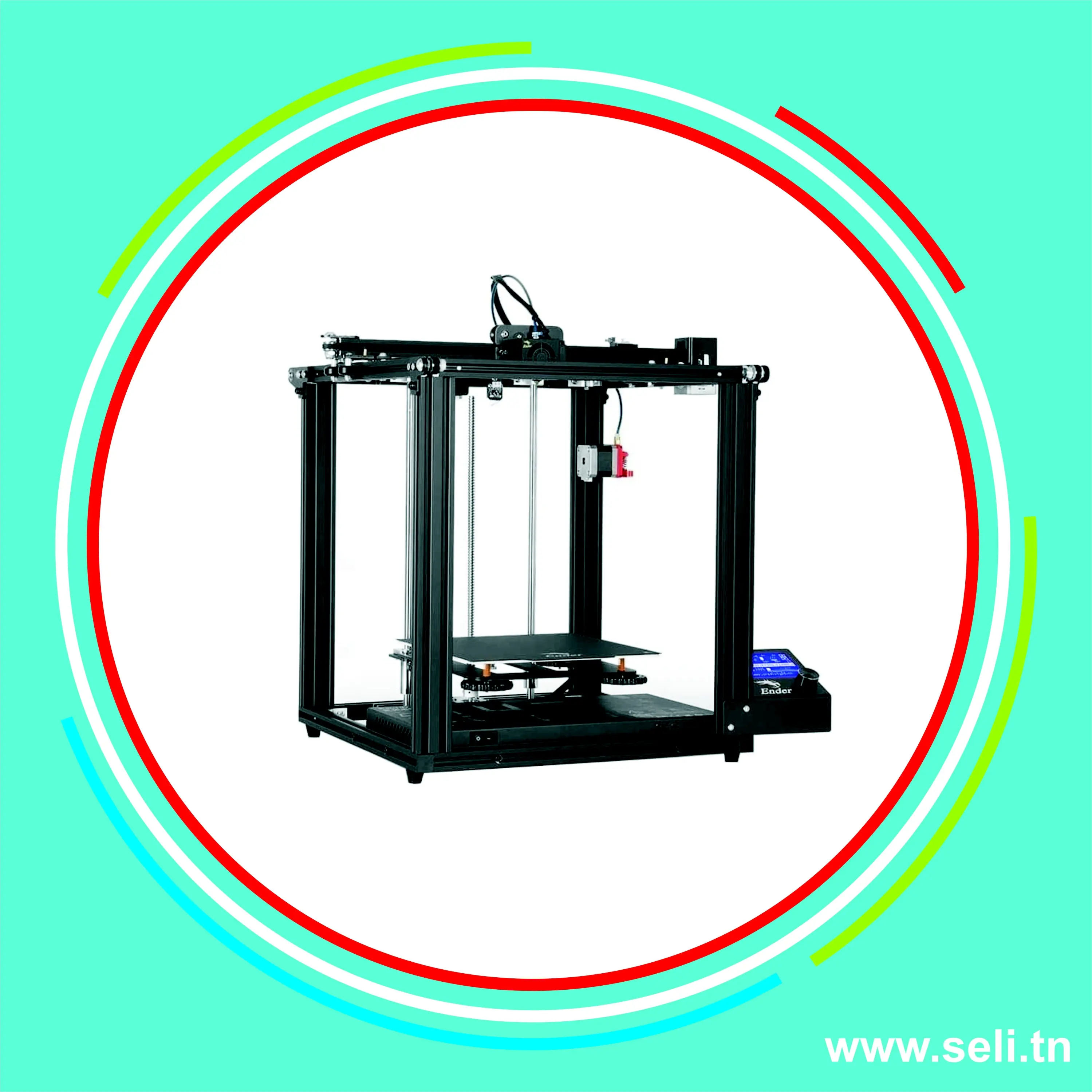 ENDER-5 PRO IMPRIMANTE 3D 220X220X300MM.Arduino tunisie