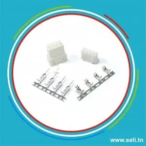 CONNECTEURS MALE + FEMELLE 4P- XH2.54.Arduino tunisie