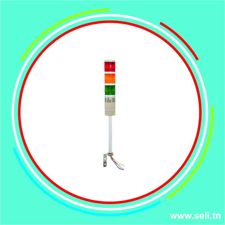 TOUR DE SIGNALISATION INDUSTRIELLE 3 COULEURS LTA205-3 230V.Arduino tunisie