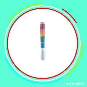 TOUR DE SIGNALISATION INDUSTRIELLE 5 COULEURS LTA205-5 230V.Arduino tunisie