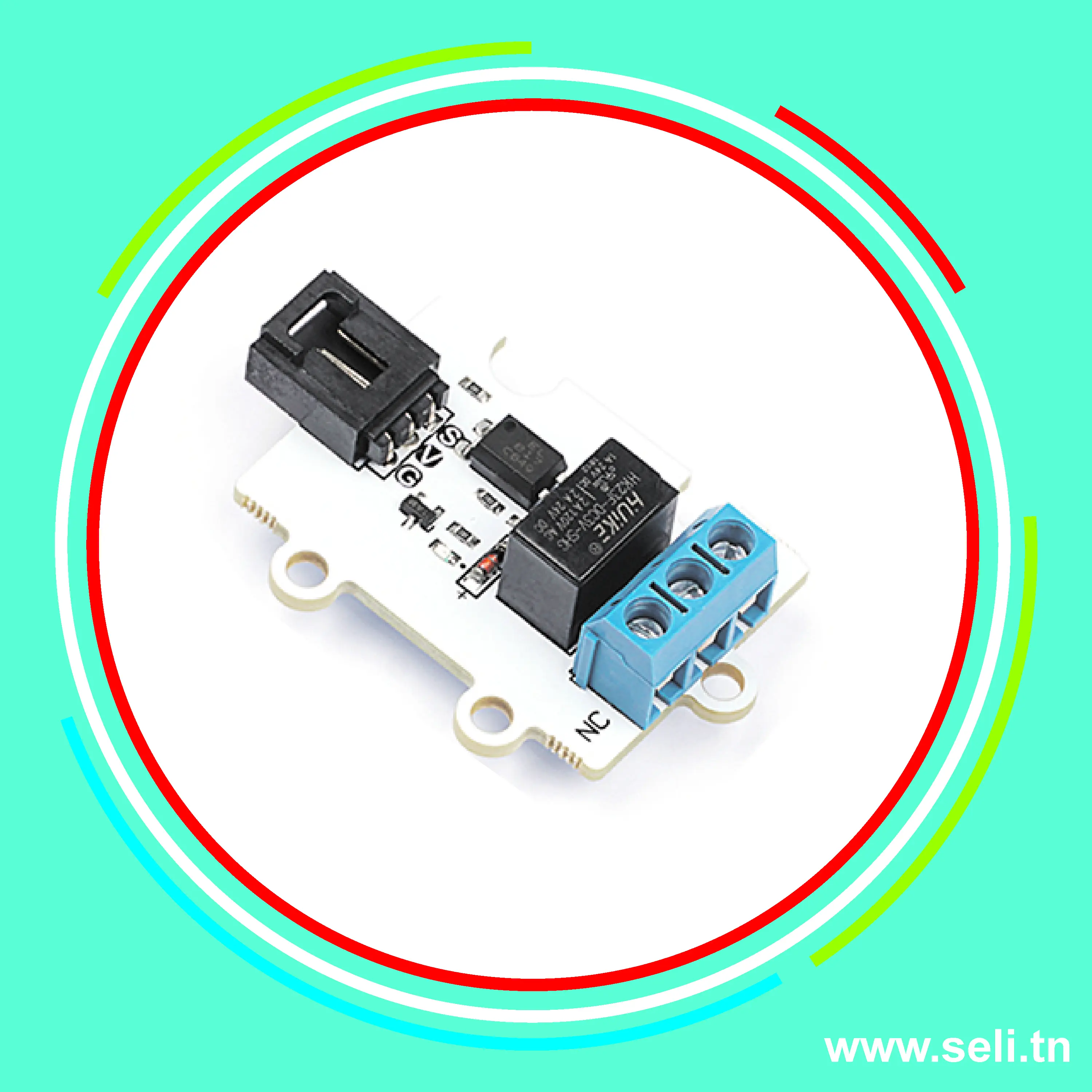 MODULE RELAIS 1 CHANNEL 3V POUR MICRO BIT.Arduino tunisie