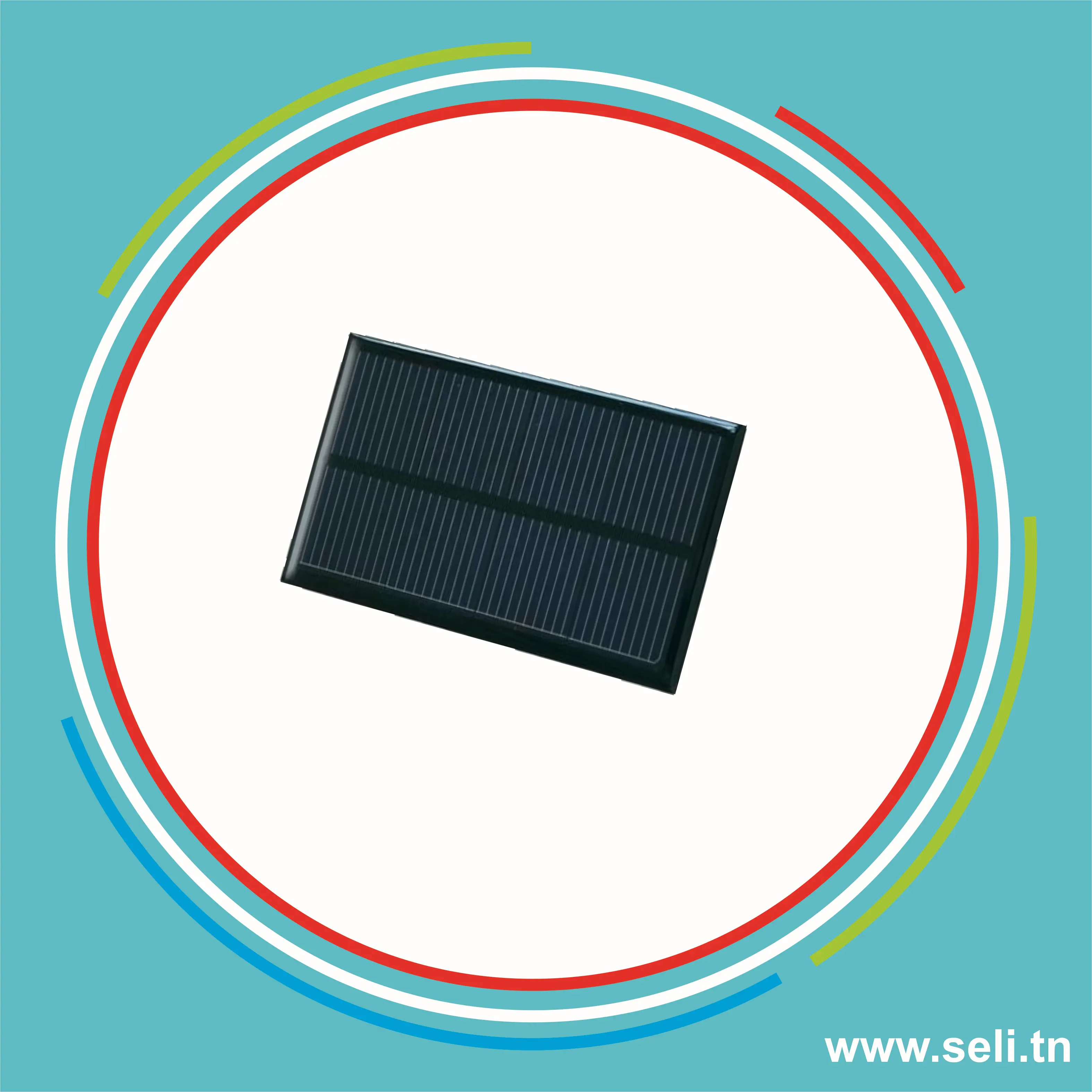 CELLULE SOLAIRE 5V 250MA 5V 110X69MM.Arduino tunisie