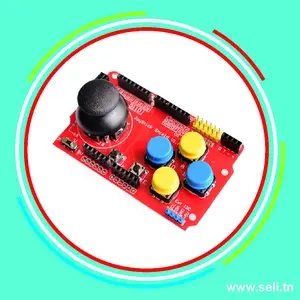 NK5110 GAMEPADS JOYSTICK CLAVIER BOUCLIER PS2.Arduino tunisie