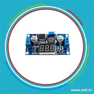 LM2596 3A MODULE ABAISSEUR ALIMENTATION DC-DC AVEC AFFICHEUR.Arduino tunisie